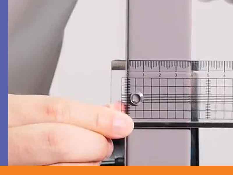 اندازه گیری ضخامت درب در نصب قفل دیجیتال